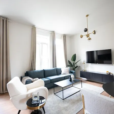 Stockholm Style Designer In Limpertsberg Appartement *